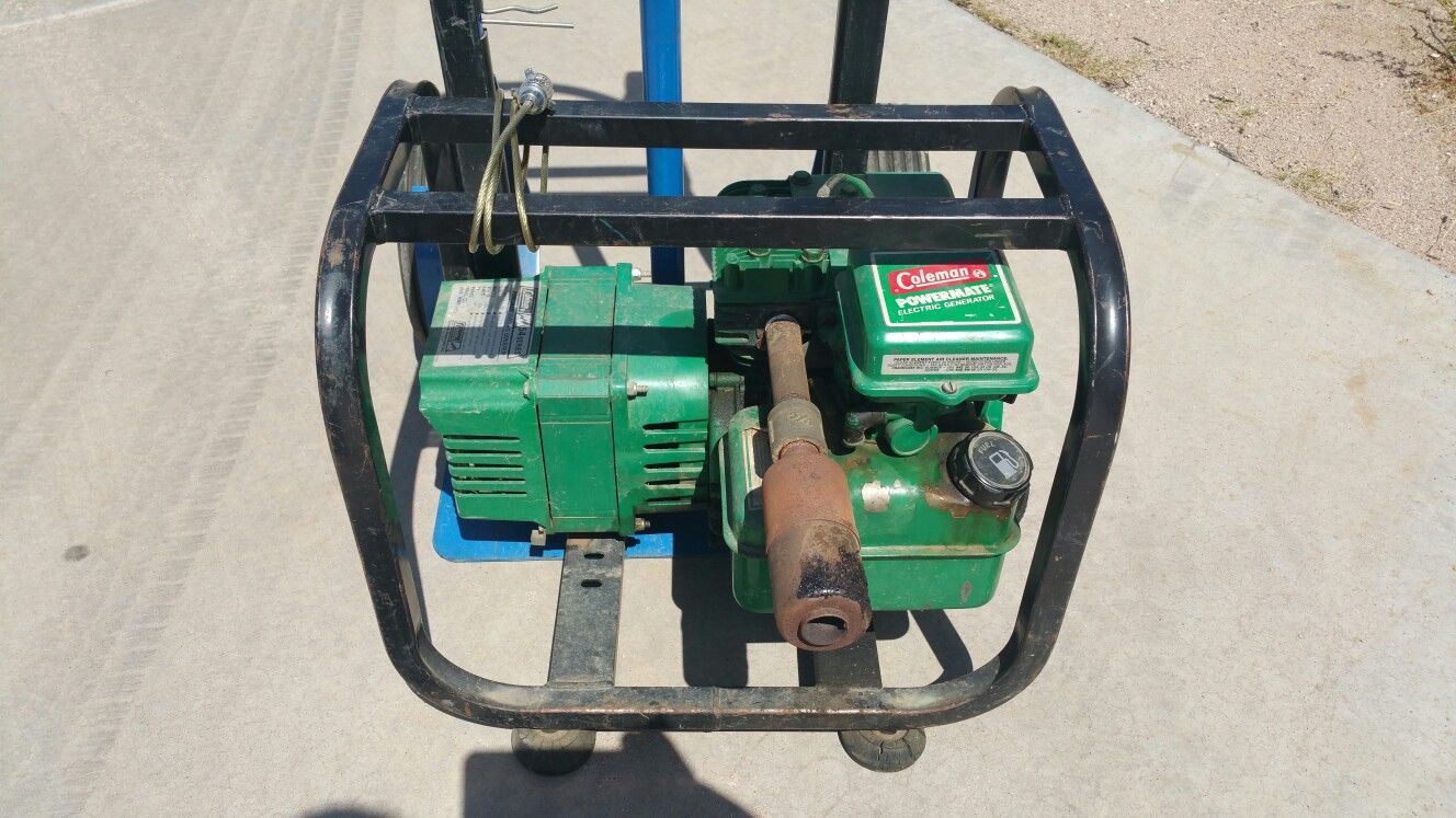 Coleman Powermate 54 Series Electric Generator Model 542000