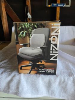 NIZONI 2-IN -1 SEAT CUSHION & LUMBER SUPPORT