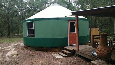 Used Pacific Yurt with Insulation, Windows & Platform