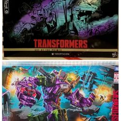 Hasbro Transformers Scorponok and Trypticon Titan Class