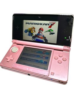 PINK 3DS HANDHELD 