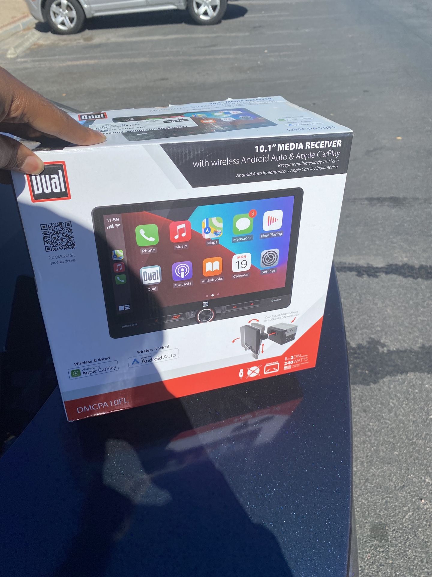 10.1” DUAL MEDIA REICEVER CAR STEREO