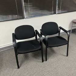 Matching Set Of Office Chairs 