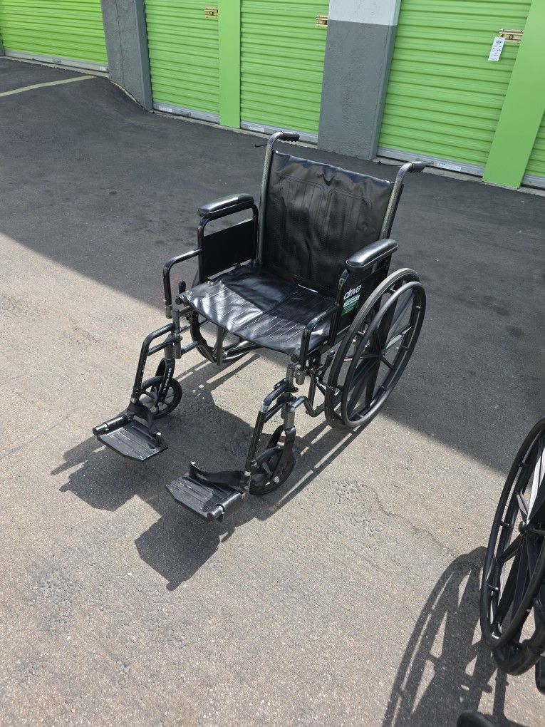 Drive Large 20" Wheelchair Foldable