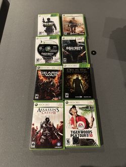 Xbox 360 Game Lot (8 Games)