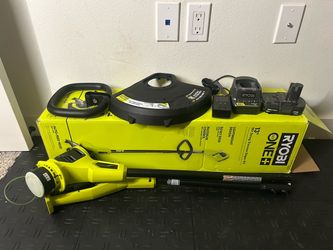 RYOBI ONE+ 18V 13 in. Cordless Battery String Trimmer with 2.0 Ah Battery and Charger
