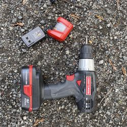 Craftsman Drill With Charger 