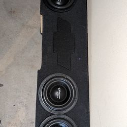 Subwoofer Box For 4 8in. Subs