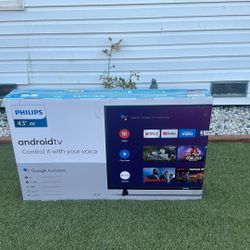 Philips 43” Tv 
