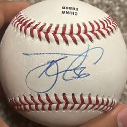 Kole Calhoun Autographed Baseball