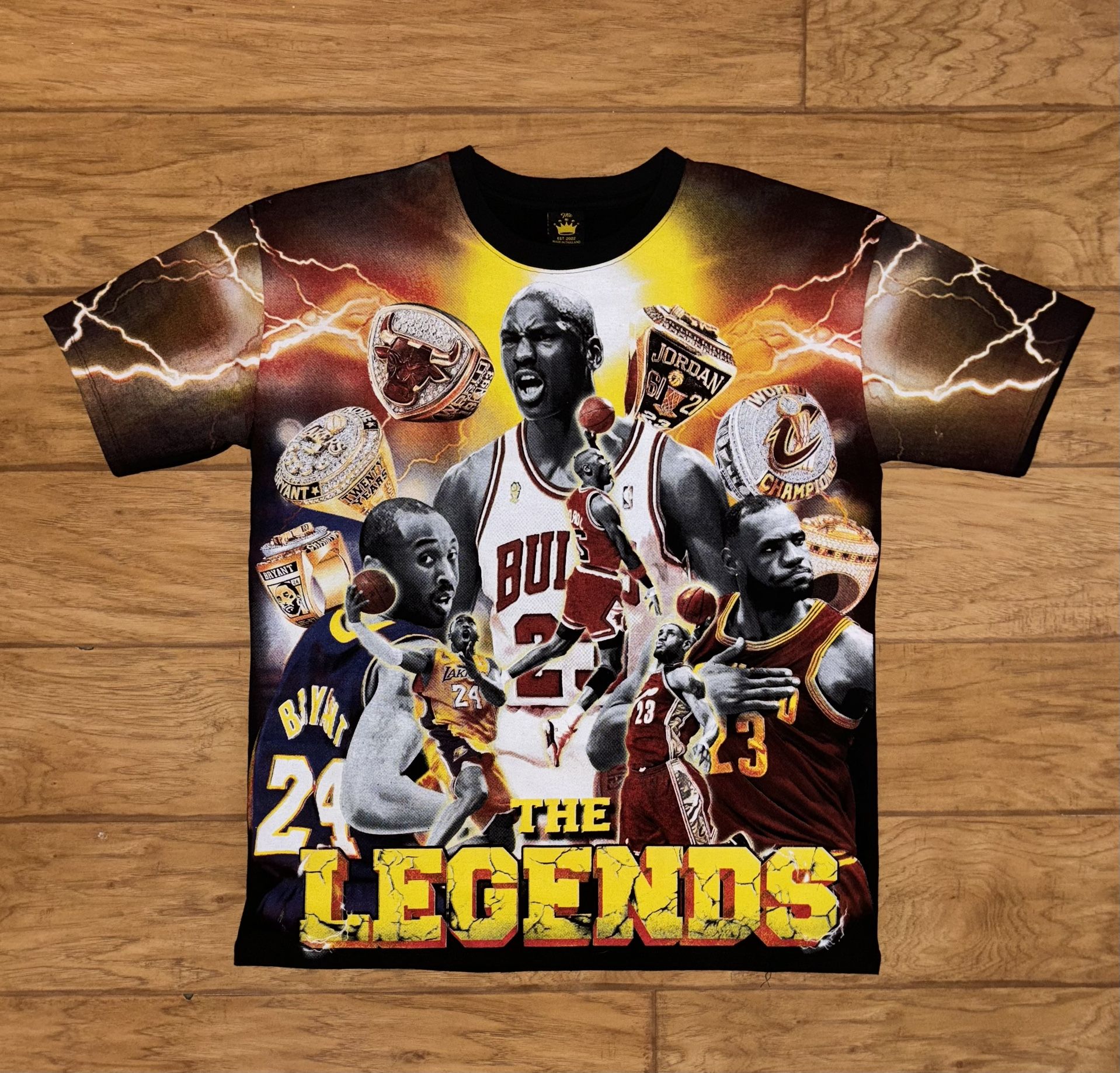 Jordan, Kobe & LeBron The Legends Modern Boot Tee