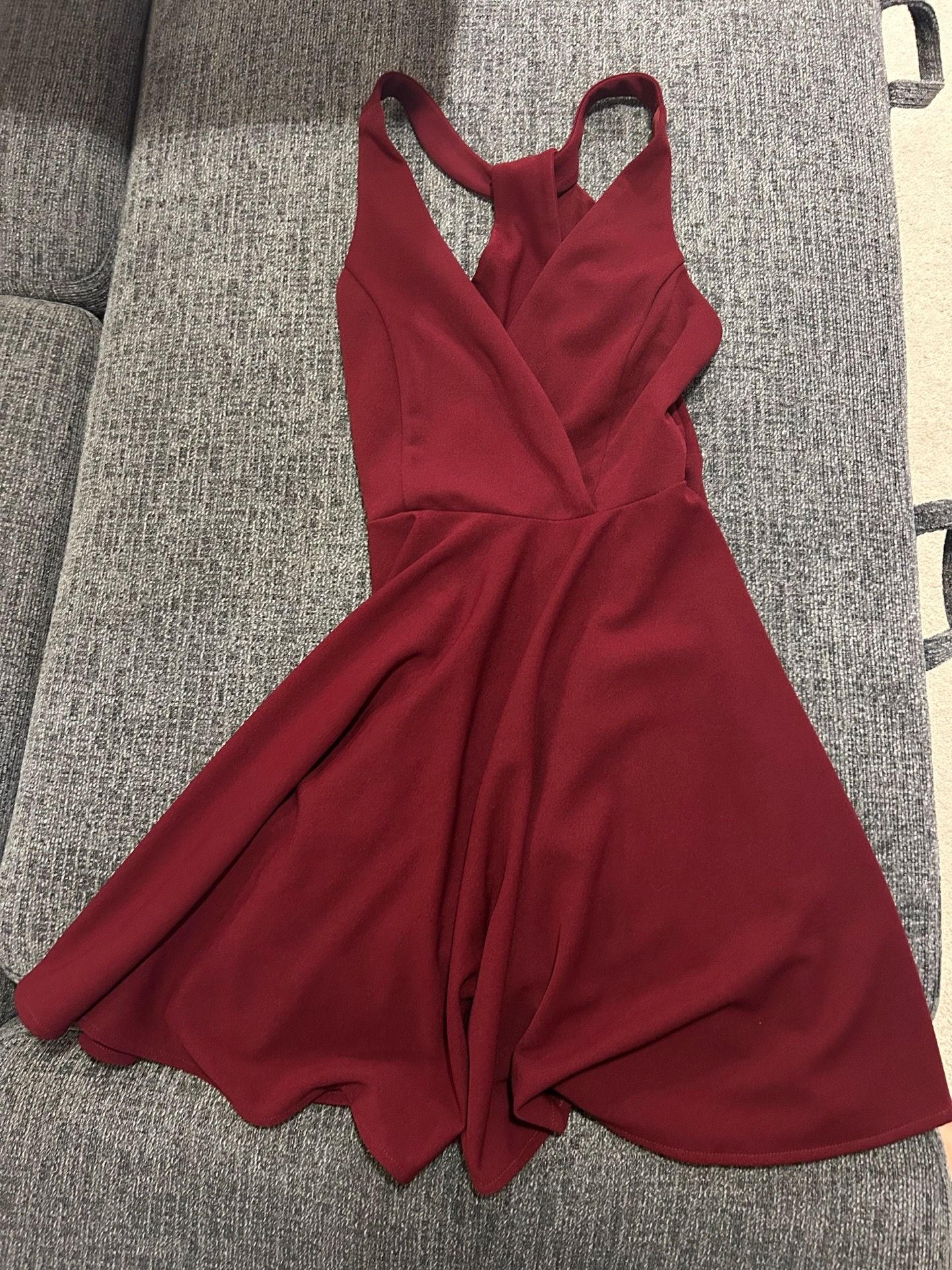 Lulus Dark Red Short Dress