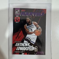 Anthony Edwards [Press Proof] #8 2022 Panini Donruss Net Marvels
