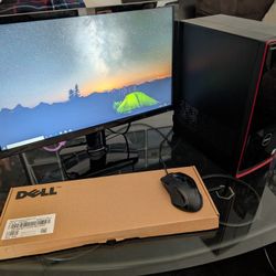 Dell Inspiron 3650 i7-6700 @3.4 GHz with Monitor