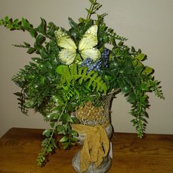 Gorgeous Artificial Plant With Butterfly 