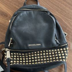 Michael Kors Leather Book Bag 