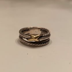 David Yurman X Crossover Band Ring 
