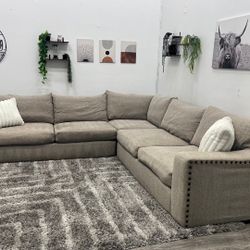 Gray Sectional Couch - FREE DELIVERY 🚚