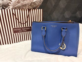 Henri Bendel West 57th Turn Lock Key Satchel
