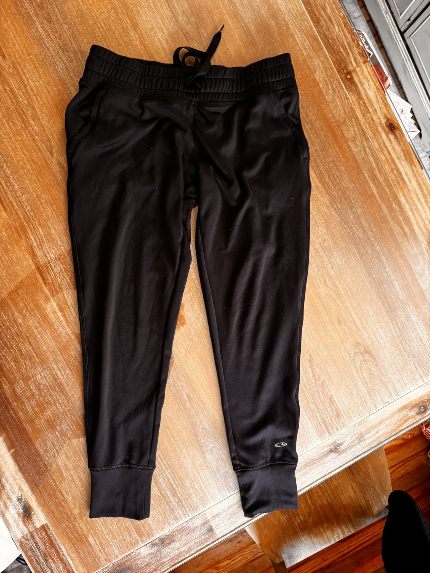 Women’s champion duo dry small black joggers