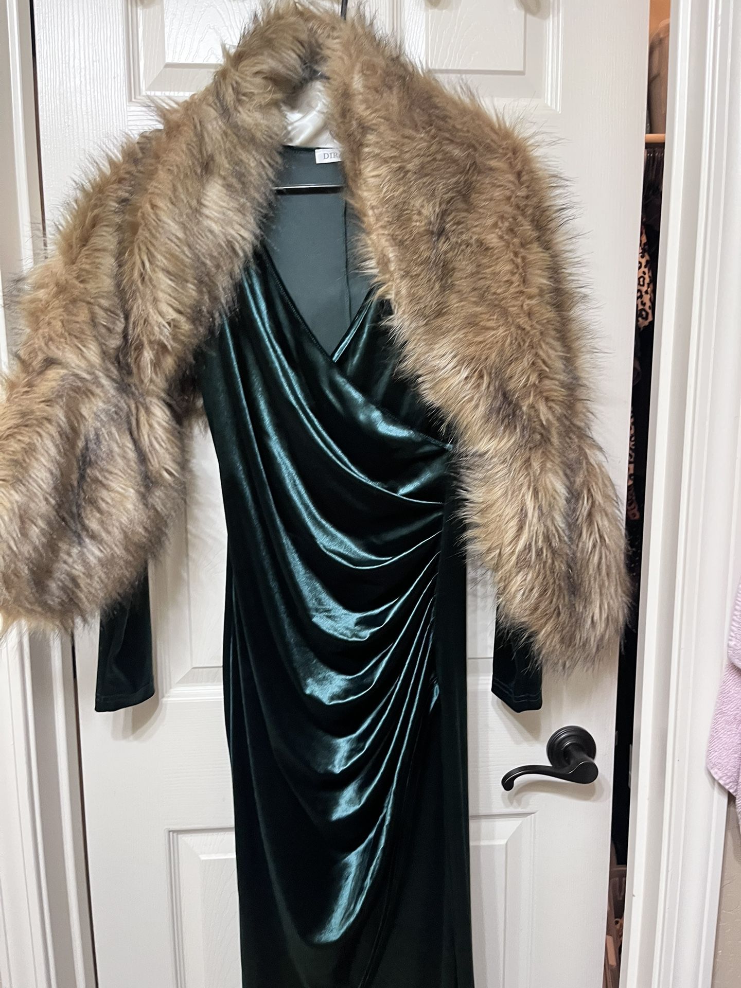Dress And Shawl