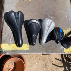 Bicycle Seats  In Like New Condition.  Name Brands