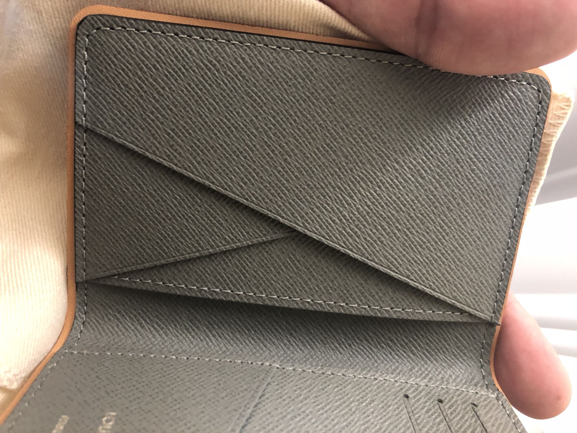Louis Vuitton Kim Jones Titanium Pocket Organizer, M63233 wie neu