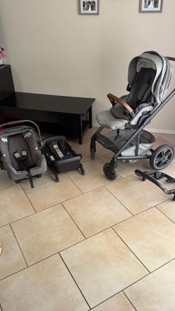 Nuna Pipa Car Seat and Stroller