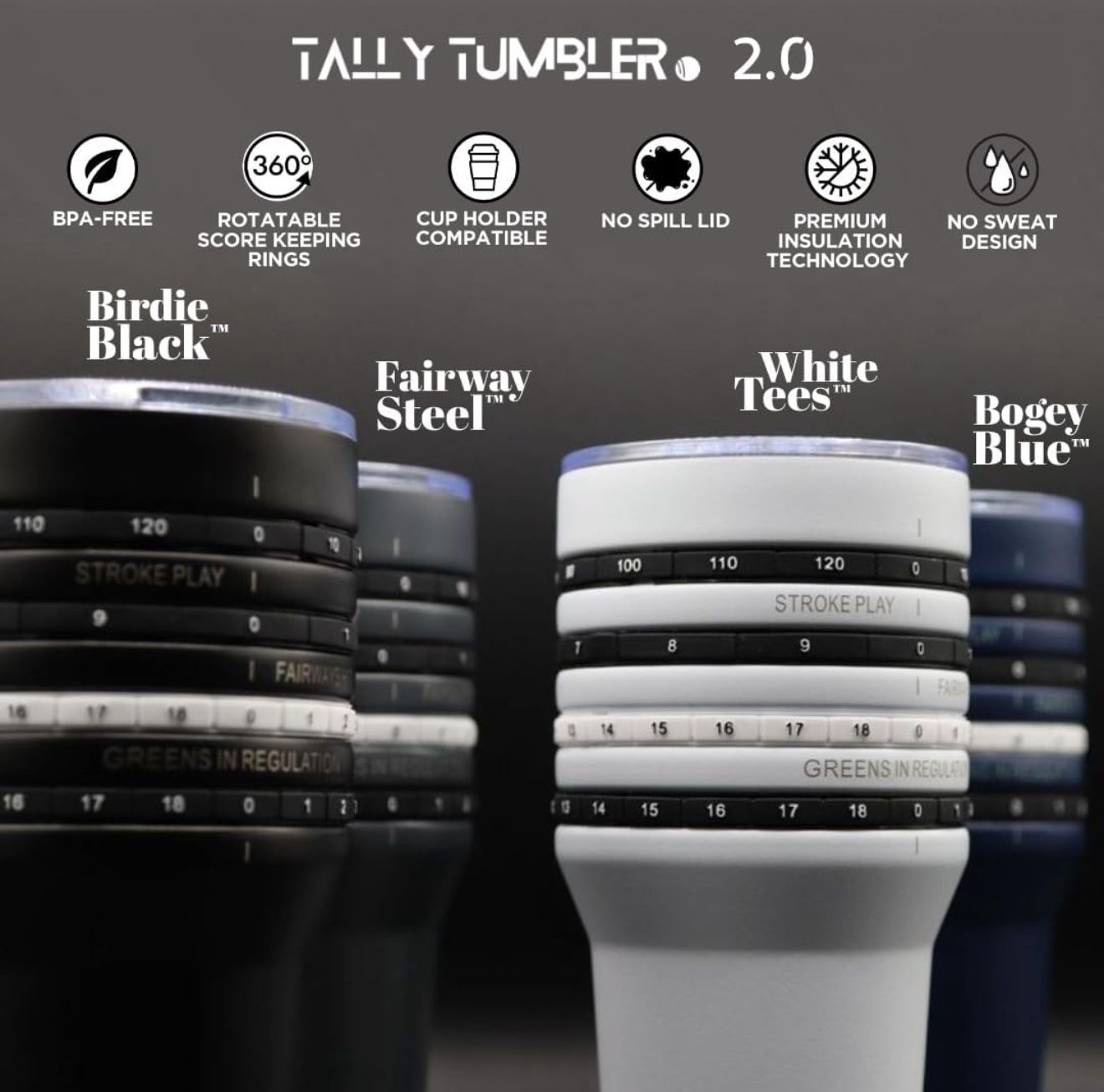 Tally Tumbler -Black