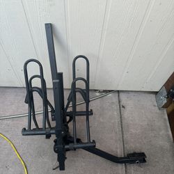 Bike rack hitch mount