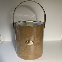 Vintage MCM Georges Briard Ice Bucket Mid Century Modern VTG Bar ware Bar Cart 60’s 70’s Movie Show Props