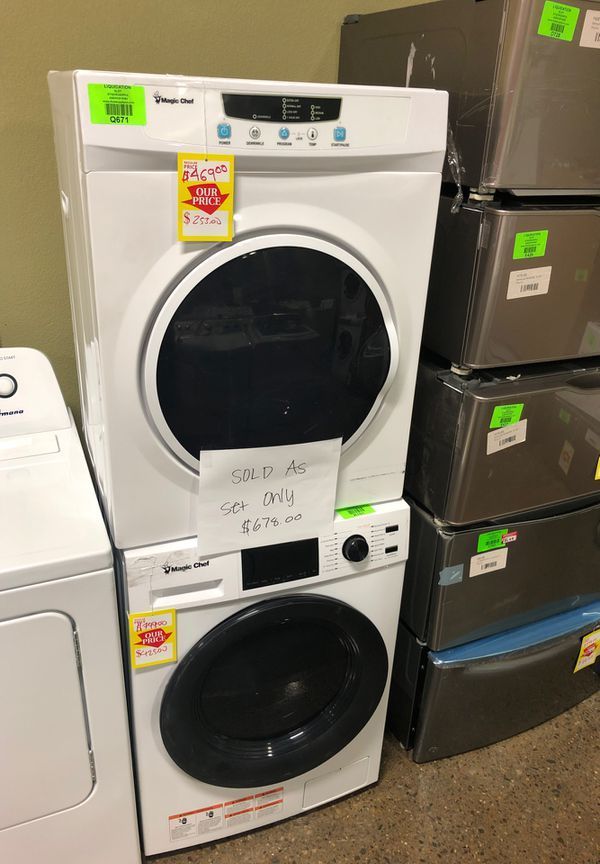 Magic Chef Compact Washer/Dryer Set WKFF for Sale in Santa Monica, CA