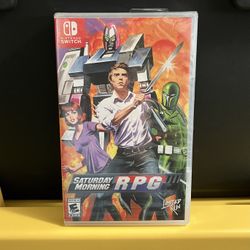 NEW Saturday Morning RPG for Nintendo Switch video game console system Limited Run #005
