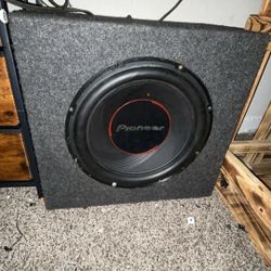 12in Pioneer Car Subwoofer 