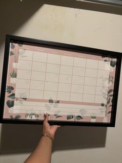 Dry Erase Calendar