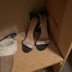 black heels