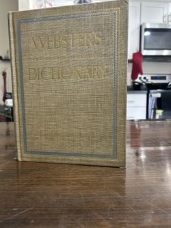 Webster’s Dictionary Second Edition