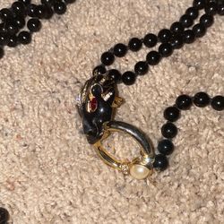 Vintage Gem Necklace 