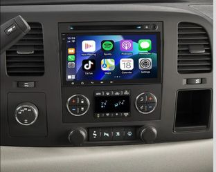 7 inch Wireless Carplay and Android Auto Stereo - Silverado Sierra Tahoe Yukon and Chevy GMC Cars
