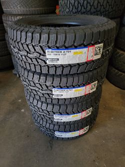 265 70 16 ALL TERRAIN FALKEN TIRES TACOMA 4RUNNER TUNDRA SEQUOIA FRONTIER PATHFINDER XTERRA COLORADO CAYON RANGER SILVERADO SIERRA F150
