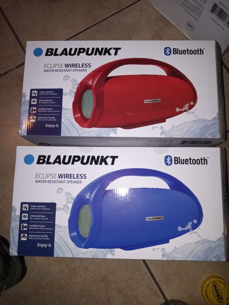 Bluetooth Wireless Water Resistant Speaker