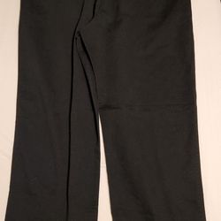 St John's Bay size 36x32 loose fit black dress pants