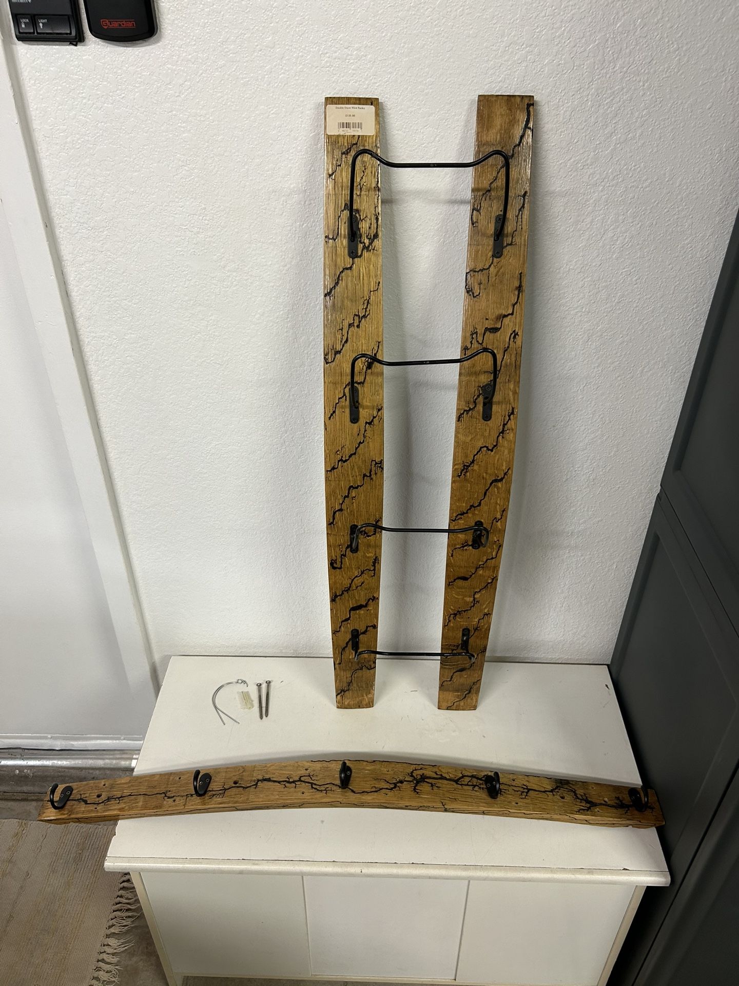 Wine Rack And Hook Holder