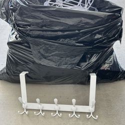 Bag Of Hangers And Door Hooks