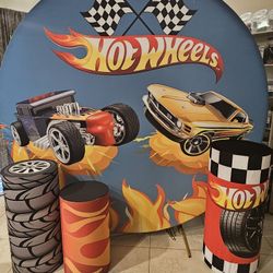 Hot Wheels Backdrop 