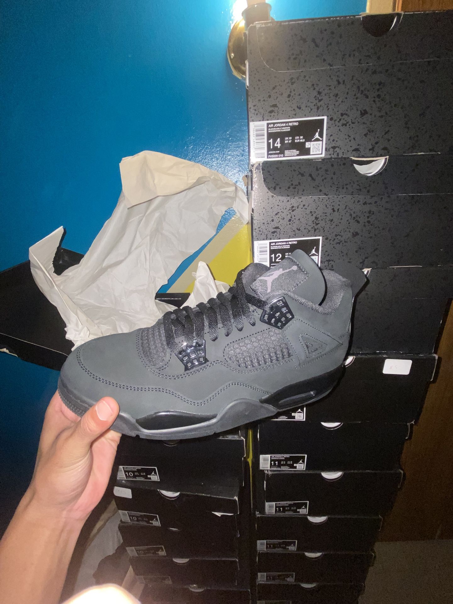 Jordan 4 Black Cat Brand New