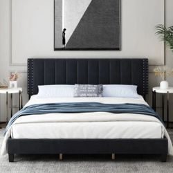 Gray Nailhead Trim Full Frame - HFTUP004 (Please Read Description)