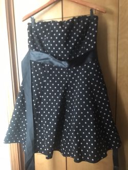 Tube Top, Tie Back Dress