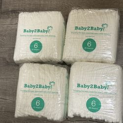 FREE - Baby2Baby diapers - Size 6 (100ct)