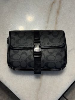 Black Coach Man Bag